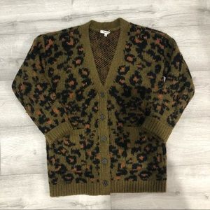 Madewell Cheetah Cardi